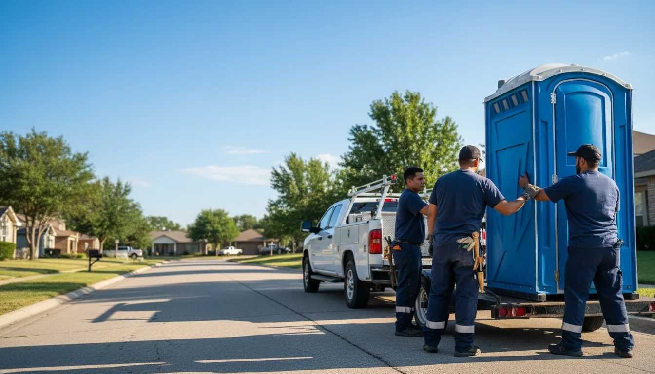 Portable Toilet Rental in Burbank, OK near me